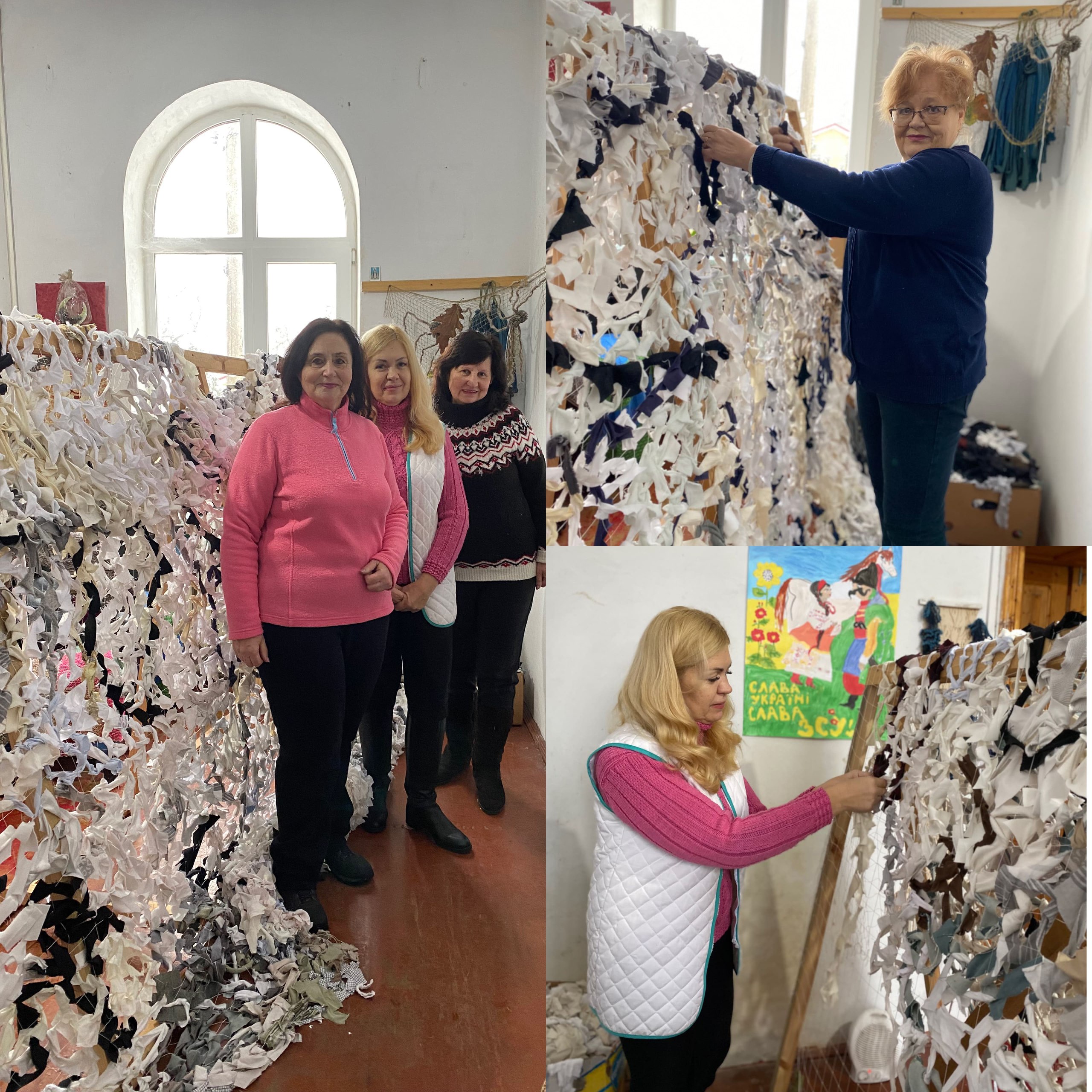 Маскувальна сітка є важливим елементом на війні