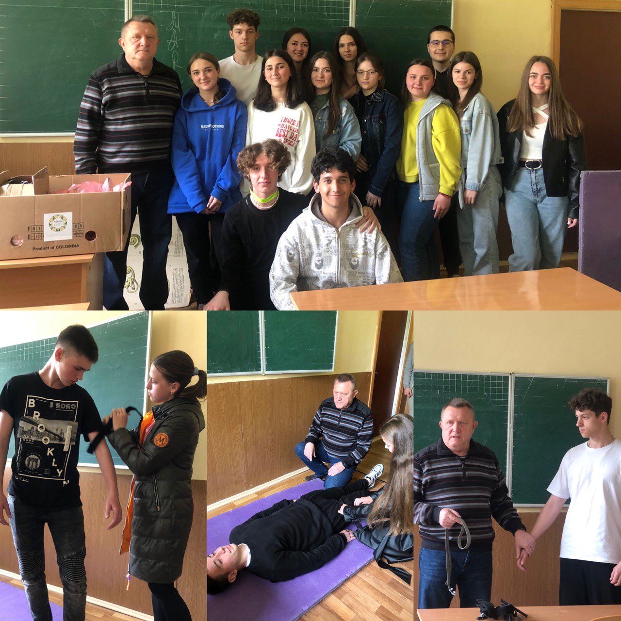 Продовжуємо проводити заняття з тактичної медицини