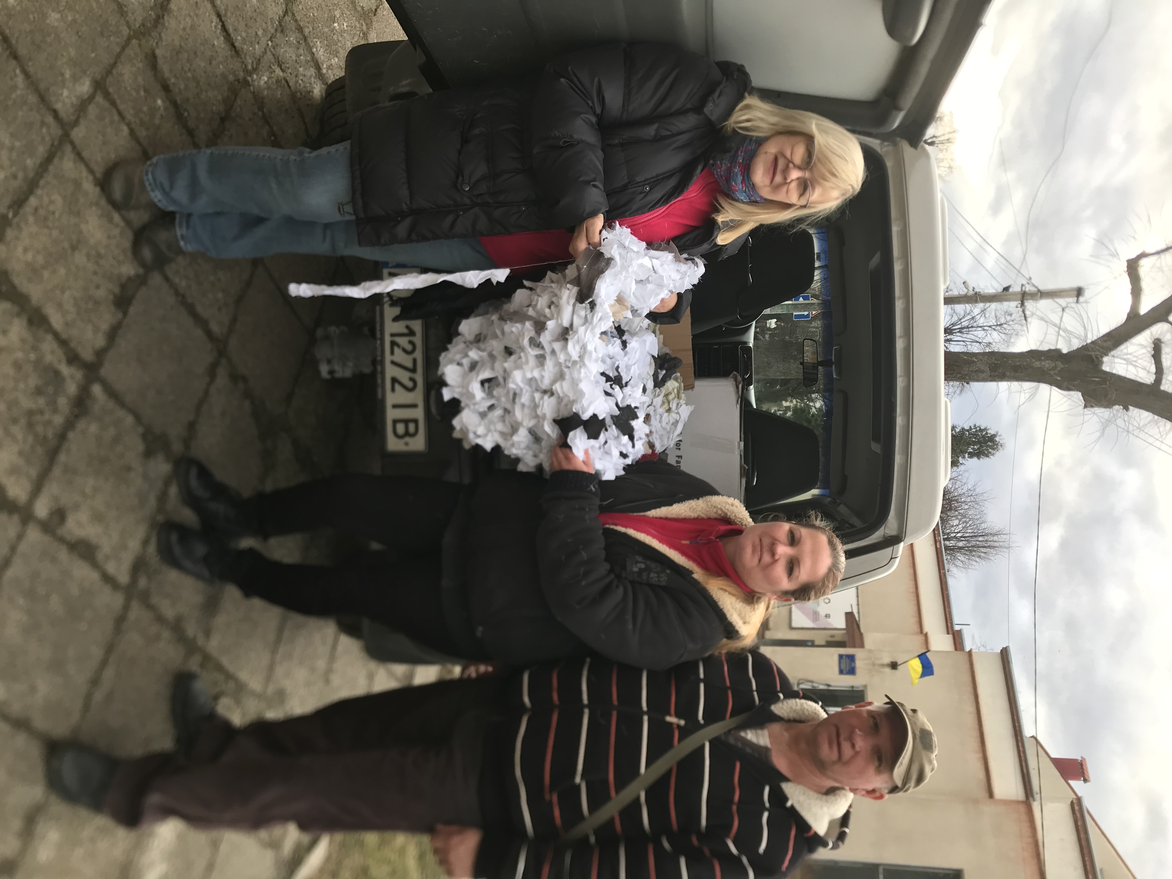 Маскувальні сітки на передову