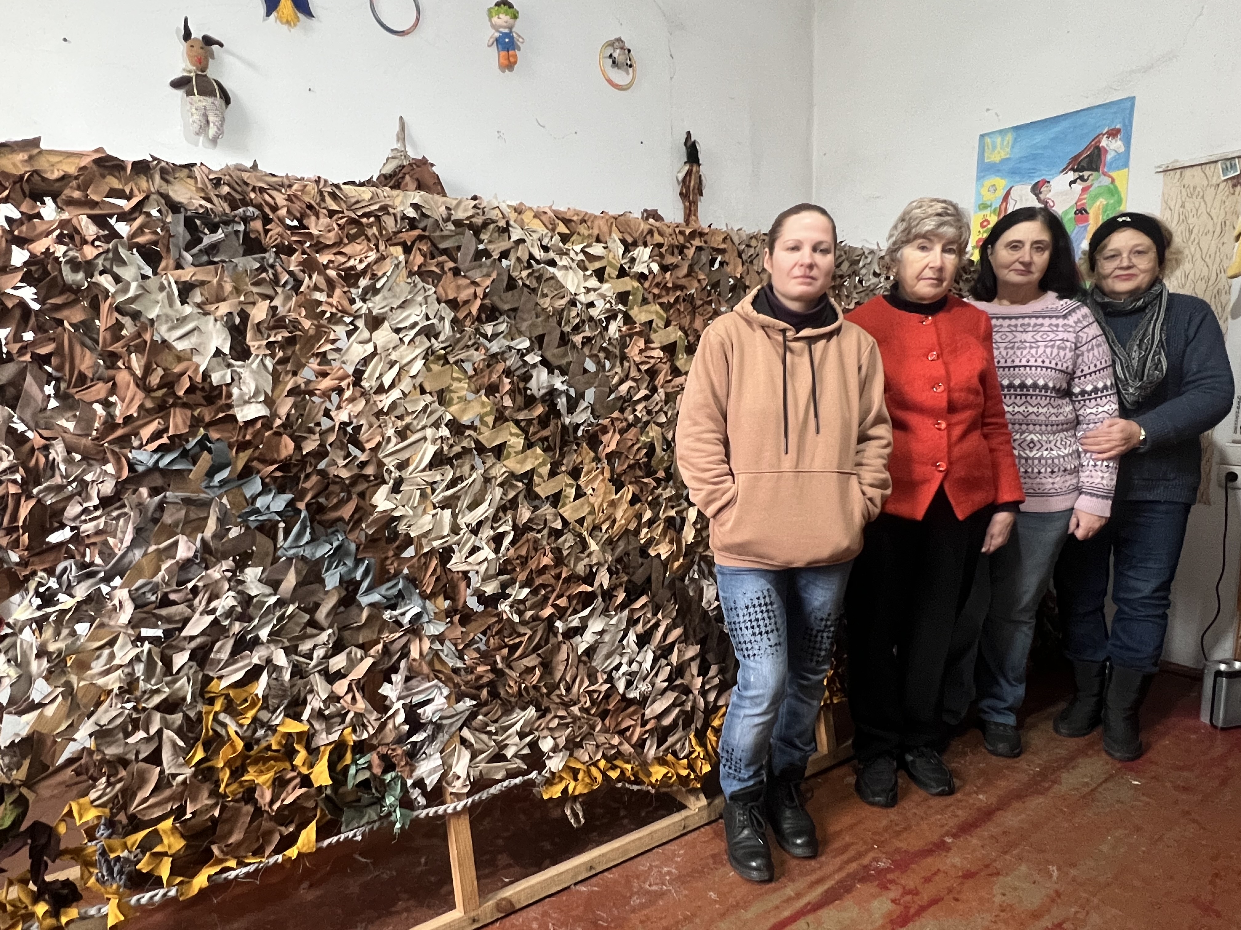 Маскувальна сітка готова! 