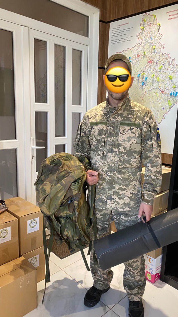 Допомога для військового, який відправляється на передову