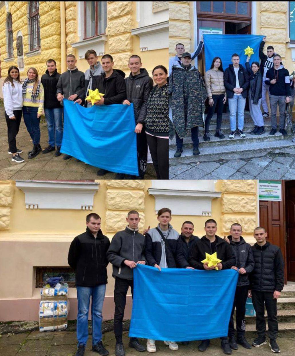 Допомога вимушено переселеним студентам з  Луганського університету внутрішніх справ імені Е.О. Дідоренка 
