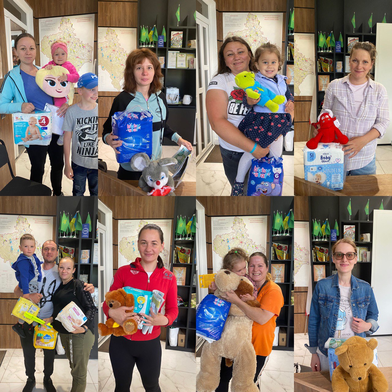 Гуманітарна допомога для вимушено переміщених осіб