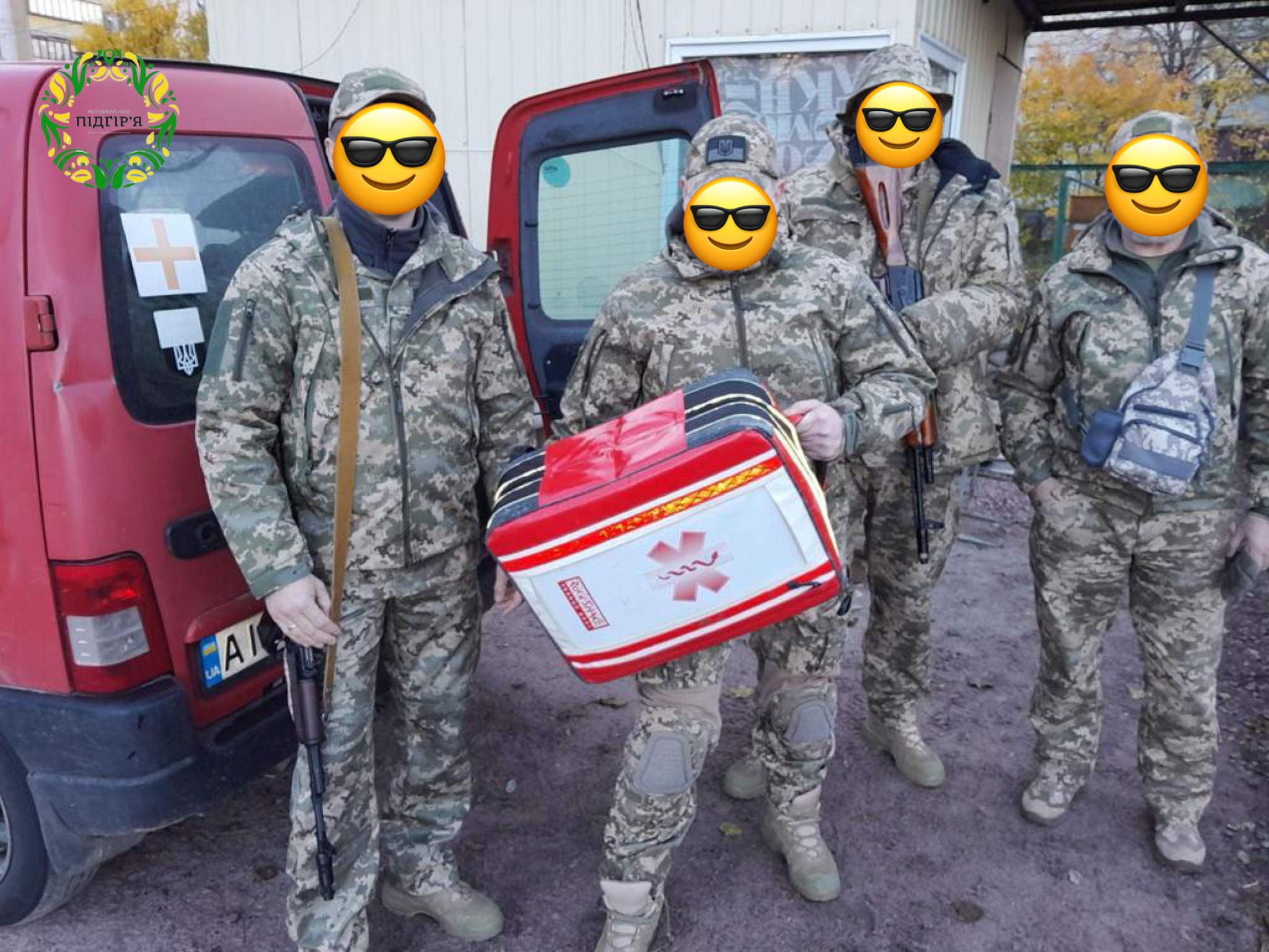 Забезпечили ще один підрозділ допомогою